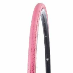 Pneu Coloré Vélo Fixie Et Single Speed K-196 Kenda 700C -VTT électrique semi-rigide Soldes Magasin pneu velo de route rose 700 x 26 c kenda full