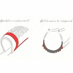 Pneu Vélo Gravel Hutchinson Tundra Tubeless Ready 700C -VTT électrique semi-rigide Soldes Magasin pneu velo gravel hutchinson tundra tubeless ready 700c full 5