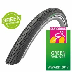 Pneu Vélo Schwalbe Road Cruiser GreenCompound 20 X 1.75 -VTT électrique semi-rigide Soldes Magasin pneu velo schwalbe road cruiser 20 x 1 75 full 2
