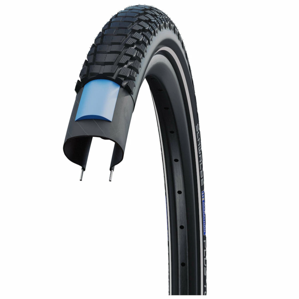 Pneu Vélo Touring E-bike Schwalbe Marathon Plus Addix E SmartDualGuard 27.5 Pouces 4 Pneu Vélo Touring E-bike Schwalbe Marathon Plus Addix E SmartDualGuard 27.5 Pouces – Image 2