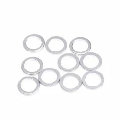 10 Pièces Roue De Chaîne De Vélo Vis Rondelle Joint 1mm Épais Vélo Double Changement Unique Pédalier Vis Boulon Rondelle - Avis / Test