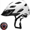 Casque De Vélo Pour Adultes Mimigo Avec Feu Arrière Pour Navetteur Urbain Réglable Pour Hommes / Femmes Casque Respirant Et Réglable Léger -VTT électrique semi-rigide Soldes Magasin 175104523 max