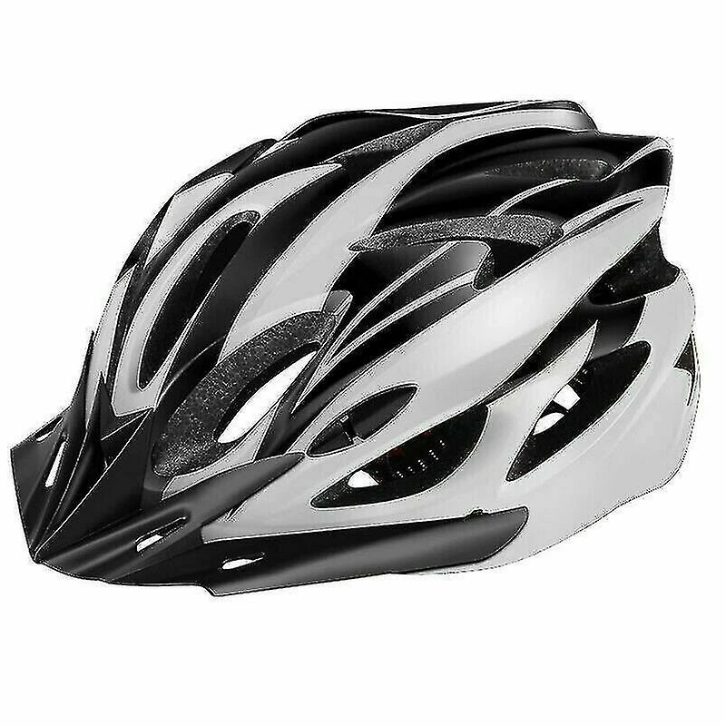 HSKMALL Casques De Vélo Casques De Vélo Casques De Vélo Adulte VTT Hommes Femmes Casque De Sécurité Réglable Blanc Et Noir 3 HSKMALL Casques De Vélo Casques De Vélo Casques De Vélo Adulte VTT Hommes Femmes Casque De Sécurité Réglable Blanc Et Noir