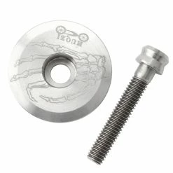 ESTONE Alliage De Titane Vélo Casque Top Cover Fourche Avant Tige Top Caps Bol