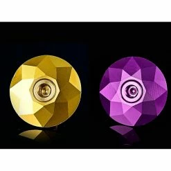 Unbranded Casque De Vélo Cap Road Bike Stem Casque Top Cap Cover Avec Vis Pour Tube De Tête De Fourche De 28,6 Mm, Violple -VTT électrique semi-rigide Soldes Magasin 329051338 max