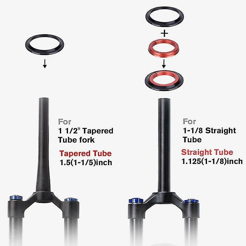Unbranded Casque De Vélo 41.8 / 52mm Tube Droit Fourche Direction Roulement Casque 7 Unbranded Casque De Vélo 41.8 / 52mm Tube Droit Fourche Direction Roulement Casque – Image 5