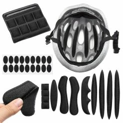 Aowear 27pcs / Set Ultralight Casque Pad Universel Amovible Casque Anti-collision Rembourrage Casque Accessoire -VTT électrique semi-rigide Soldes Magasin 370419568 max