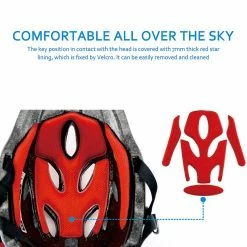 Unbrand (prêt) Enfants Patinage Casque De Cyclisme Skateboard Équitation Enfant Vélo Casque De Sécurité -VTT électrique semi-rigide Soldes Magasin 384273553 max