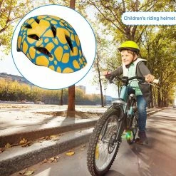 Unbrand (prêt) Enfants Patinage Casque De Cyclisme Skateboard Équitation Enfant Vélo Casque De Sécurité -VTT électrique semi-rigide Soldes Magasin 384273606 max