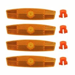 4 Pcs/ensemble Vélo Vélo Cyclisme Rayon Roue Réflecteur Réflecteur De Stockage De Sécurité - Avis / Test