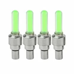 4 Pcs Valve Lumineuse LED Sécurité Vélo Voiture Moto Tunning Flash Roue Lampe - Avis / Test