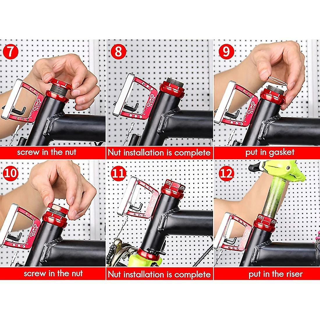 Unbranded Casque Muqzi 34mm, Compatible Avec Les écouteurs à Fourche Brompton 1 1/8 » (28,6 Mm), 2 5 Unbranded Casque Muqzi 34mm, Compatible Avec Les écouteurs à Fourche Brompton 1 1/8 » (28,6 Mm), 2 – Image 3
