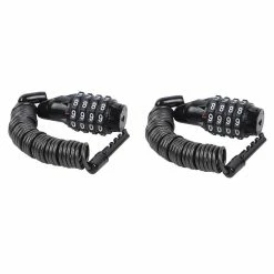 Unbranded Mini Casque Antivol Serrure De Casque à 4 Chiffres Serrure De Vélo Serrure De Câble