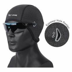 Bimirth West Biking Hiver Polaire Vélo Capswindproofcaps Casque Thermique Linermen Femmes Chapeaux De Vélo Course En Plein Air Ski Casquettes De Cyclisme -VTT électrique semi-rigide Soldes Magasin 476476145 max