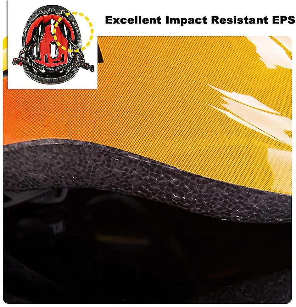 Cold Frost Casque De Cyclisme Pour Enfants - Casque De Vélo Garçons Filles 53-58cm Réglable Pour Skateboard 4 Cold Frost Casque De Cyclisme Pour Enfants - Casque De Vélo Garçons Filles 53-58cm Réglable Pour Skateboard – Image 2