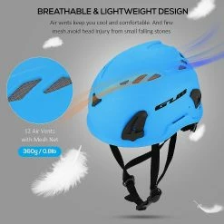 Unbranded Casque D’escalade Casque De Sécurité De Cyclisme W / Lampe Frontale Earmuff Feu Arrière Points D’attache Pour La Randonnée Escalade Casque De Vélo Spéléologique 11 Unbranded Casque D’escalade Casque De Sécurité De Cyclisme W / Lampe Frontale Earmuff Feu Arrière Points D’attache Pour La Randonnée Escalade Casque De Vélo Spéléologique -VTT électrique semi-rigide Soldes Magasin 496703856 max