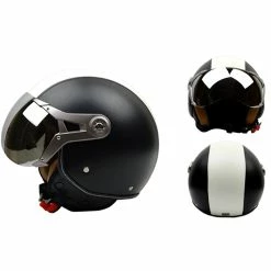 Unbranded Casque De Moto De Moto De Moto De Protection Universel En Plein Air Semi-ouvert -VTT électrique semi-rigide Soldes Magasin 555774560 max
