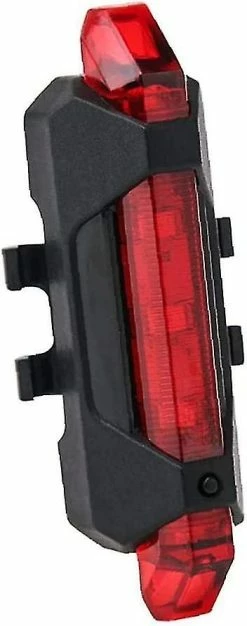 Unbranded Lumière De Vélo Arrière Led Puissant Usb Rechargeable, Rétroéclairage De Vélo Combinaisons Imperméables Pour Les Feux Arrière Casque Cyclisme Avertissement De Sécurité VTT Feu Arrière