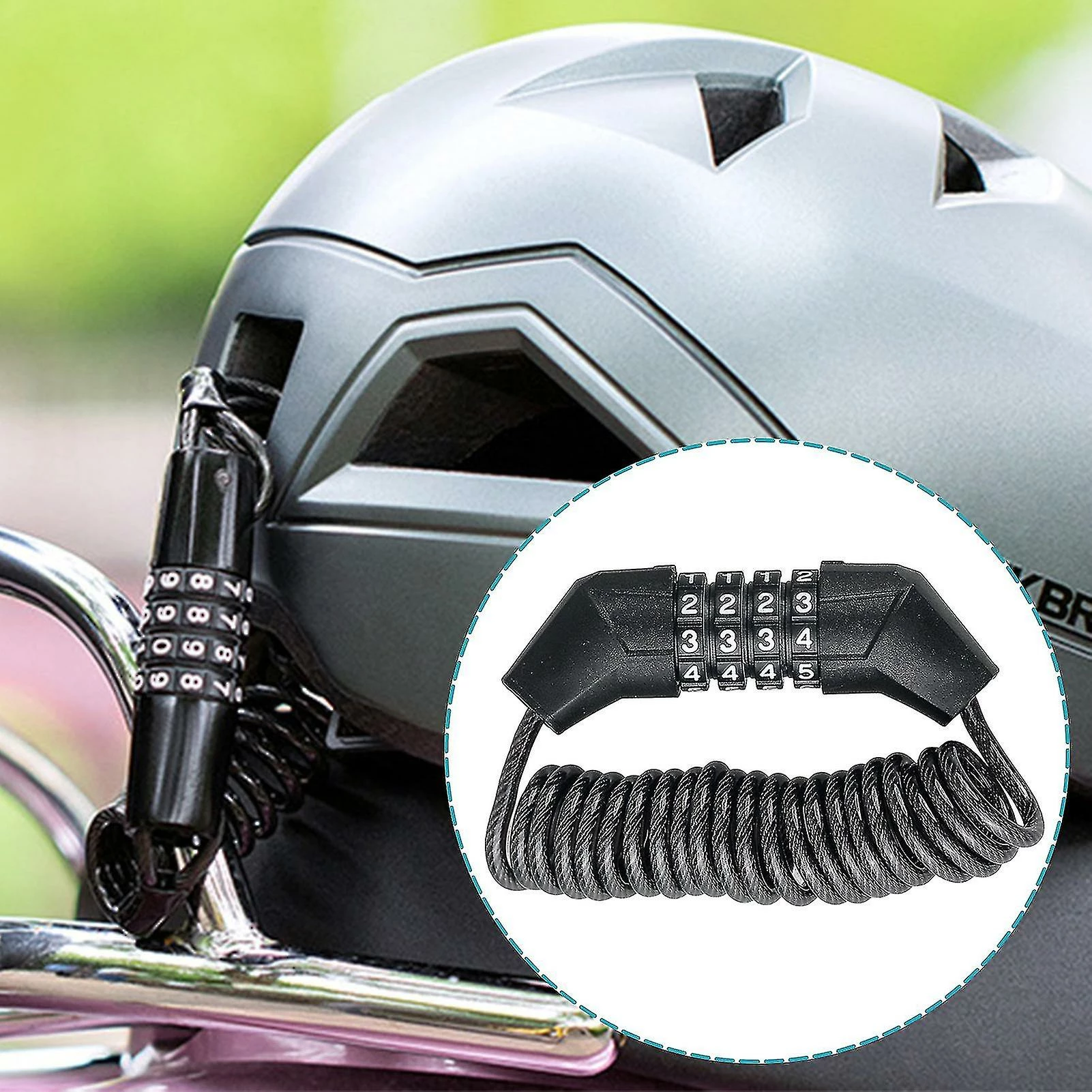 Unbranded Casque De Vélo Verrou Serrure Polyvalente Légère Pour Sacs Valises Veste De Motard 4 Unbranded Casque De Vélo Verrou Serrure Polyvalente Légère Pour Sacs Valises Veste De Motard – Image 2