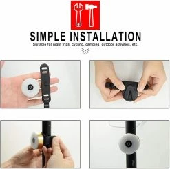 Unbranded Feu Arrière De Vélo, Sport Led Arrière Vélo Lumière Usb Rechargeable, Rouge Haute Intensité Vélo Feu Arrière Imperméable à L’Eau, Casque Sac à Dos Led Lampe Avertissement De Sécurité -VTT électrique semi-rigide Soldes Magasin 640089347 max