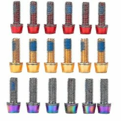 Unbranded 6pcs Mi Xim M6x18mm Vélo Casque Tige Fixation Boulon Vis Cyclisme Pièces Vélo Outils De Réparation De Vélo De Montagne -VTT électrique semi-rigide Soldes Magasin 640271250 max