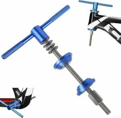 Unbranded Roulement De Vélo Presse Outil Vélo Casque Kit Installer & Retirer Cyclisme Pédalier Groupe De Poignet Accessoires Pièces De Réparation De Vélo (1 Pcs, Bleu) -VTT électrique semi-rigide Soldes Magasin 642433997 max
