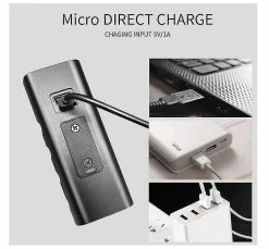 Unbranded Phares De Vélo Usb Rechargeable Built-in Batterie Haute Capacité Trois Modes Outdoor Mountain Bike Ipx5 Imperméable à L’eau Casque Accessoires De Vélo (bla -VTT électrique semi-rigide Soldes Magasin 642437106 max