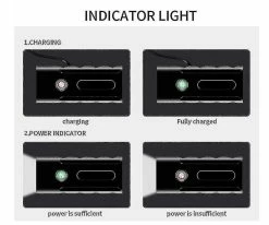 Unbranded Phares De Vélo Usb Rechargeable Built-in Batterie Haute Capacité Trois Modes Outdoor Mountain Bike Ipx5 Imperméable à L’eau Casque Accessoires De Vélo (bla -VTT électrique semi-rigide Soldes Magasin 642447033 max