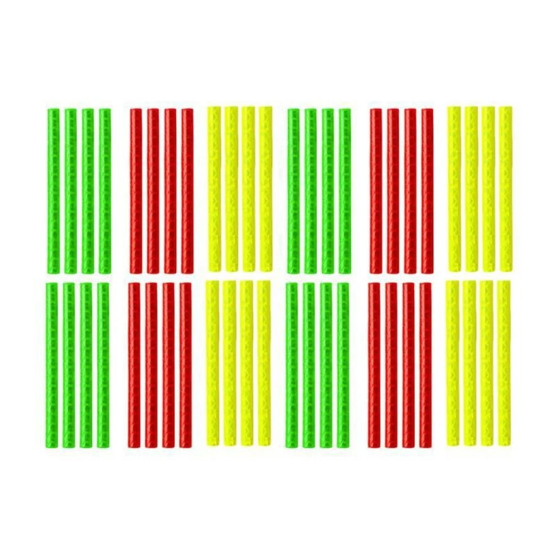 72 Pcs Réflecteur De Roue Vélo Tube Réfléchissant Rayons Bandes Clip Pour BIKE ACCESSORIES - BIKE DECORATION - Avis / Test 3 72 Pcs Réflecteur De Roue Vélo Tube Réfléchissant Rayons Bandes Clip Pour BIKE ACCESSORIES - BIKE DECORATION - Avis / Test