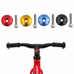 Unbranded Espace Casque Avec Capuchon De Tige Noir Bleu Rouge Or 4 Couleurs Pour La Montagne -VTT électrique semi-rigide Soldes Magasin 731367013 max