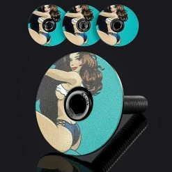 Unbranded MTB Road Bicycle Headset Top Cover Avec Boulons, Casque De Vélo Top Cover -VTT électrique semi-rigide Soldes Magasin 756051582 max