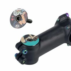 Unbranded MTB Road Bicycle Headset Top Cover Avec Boulons, Casque De Vélo Top Cover -VTT électrique semi-rigide Soldes Magasin 756051669 max