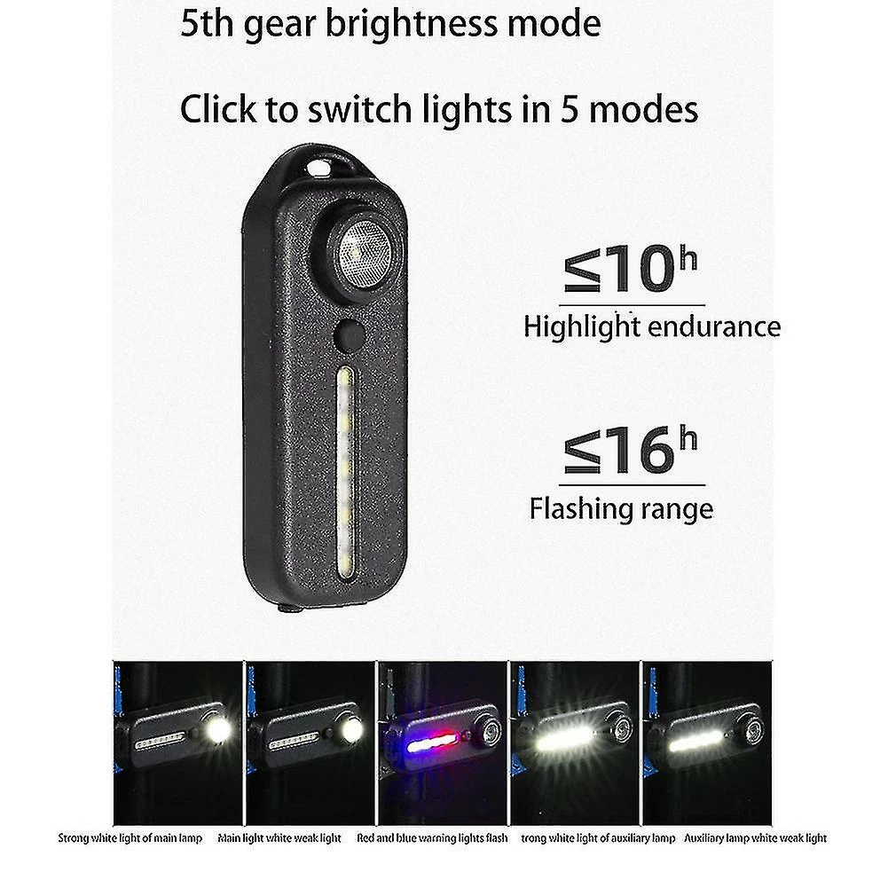 Nw 1776 Compatible Aveccompatible Avec Rouge Bleu Vélo Feu Arrière Feu D’avertissement De Sécurité Feu Arrière Feu Arrière Casque Lumière,b 4 Nw 1776 Compatible Aveccompatible Avec Rouge Bleu Vélo Feu Arrière Feu D’avertissement De Sécurité Feu Arrière Feu Arrière Casque Lumière,b – Image 2