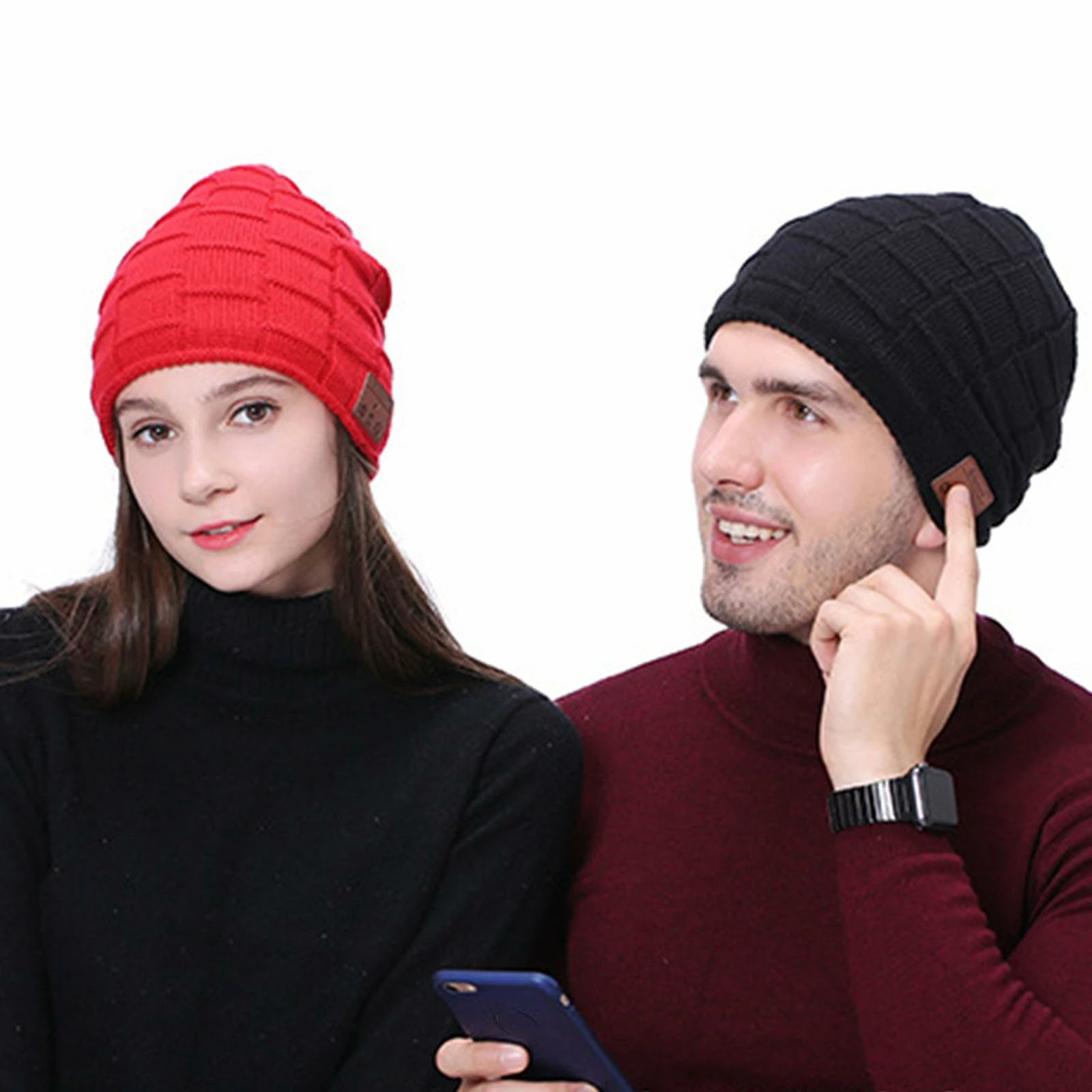 Unbranded Tricoté Velvet Hiver Chaud Sans Fil Bluetooth-compatible Casque Casque Musique Casque Chapeau Pour Nuit Courir Pêche Sports De Plein Air Voyage Couvre-chef Sup 7 Unbranded Tricoté Velvet Hiver Chaud Sans Fil Bluetooth-compatible Casque Casque Musique Casque Chapeau Pour Nuit Courir Pêche Sports De Plein Air Voyage Couvre-chef Sup – Image 5