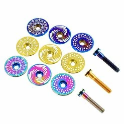 Unbranded Léger Pour Casquette De Vélo En Alliage De Titane + M6 * 30mm Casque De Vélo Tige Vis De Boulon -VTT électrique semi-rigide Soldes Magasin 776474859 max