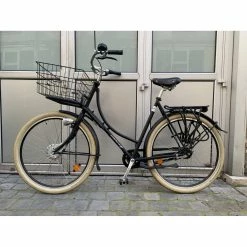 Vélo Hollandais Autre Marque - XL (59-61) -VTT électrique semi-rigide Soldes Magasin amsterdamair oma premium 1