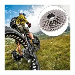 Ashata Cassette De Vélo Pignon De Cassette De Roue Libre De VTT 8 Vitesses 11-32T Accessoire De Remplacement De Vélo - Avis / Test