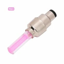 Atyhao Lampe De Pneu De Vélo 10 Pièces En Plastique Rouge éblouissant éclairage Cool Vélo Roue Pneu Lumières Vélo Buse D - Avis / Test
