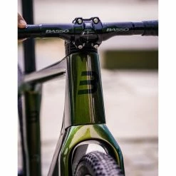 Vélo De Gravel Basso - 52 -VTT électrique semi-rigide Soldes Magasin basso palta shimano grx 800 42 dents vert 2022 3