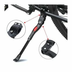 Béquille De Vélo Réglable, Béquille Latérale Vélo En Alliage D'Aluminium Pour Bicyclette Avec Diamètre De Roue De 24 à - Avis / Test