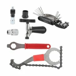 Cikonielf Outil De Réparation De Vélo 16 En 1 7pcs Ensemble D'Outil Multifonction De Roue De Chaîne De Vélo Kit D'Outils De - Avis / Test