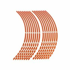 Couleurs Options 16 Bandes Roue Autocollant Réfléchissant Jante Bande Vélo Moto Autocollants Accessoir - Modèle: OG - UOZX - Avis / Test