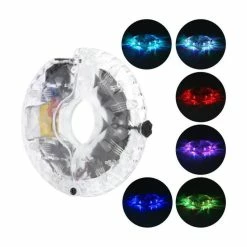 Drfeify Lumières De Pneu De Cycle Charge USB 6 Couleurs Cycle Pneu Roue Valve Lumières LED Enfant Enfants Vélo Vélo Lampe - Avis / Test