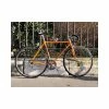 Vélo Fixie Et Singlespeed Autre Marque -VTT électrique semi-rigide Soldes Magasin mercier 70 s orange mecanique