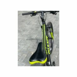 Vélo Tout Chemins Giant -VTT électrique semi-rigide Soldes Magasin noire verte colore 1