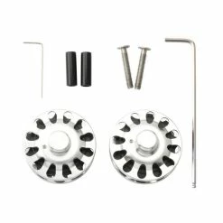 Paire Vélo Tendeur De Chaîne Carénage Remplacement De La Roue De Rouleau Pour Brompton Vélo Pliant Dérailleur Arrière Arg - Avis / Test