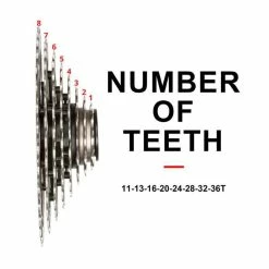 Roue Libre à 8 Vitesses BOLANY VTT 8 Vitesses Roue Libre Vélo 11-36T Cassette Volant Pour SRAM HB046 - Avis / Test