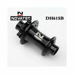 Roue,Novatec – DH41SB DH61SB Vélo De Route Et Vtt De 20mm, Moyeu Avant à Disque DH 32-36 Trous, - Type 32H Black Front - Avis / Test