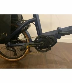 Vélo Pliant O2feel -VTT électrique semi-rigide Soldes Magasin swan fold nc7 bleu o2feel 1