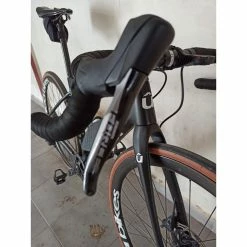 Vélo De Gravel Autre Marque - 53 - 700c -VTT électrique semi-rigide Soldes Magasin unica gr02 3